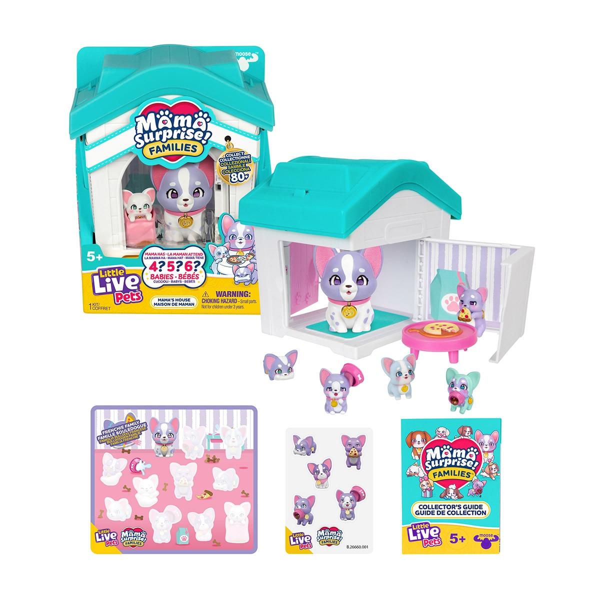 Mini muñeca Mamá Casa Little Live Pets Moose modelos surtidos 7