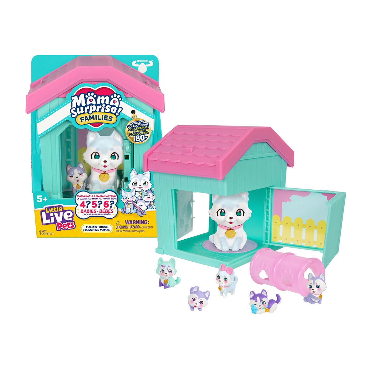Mini muñeca Mamá Casa Little Live Pets Moose modelos surtidos 9