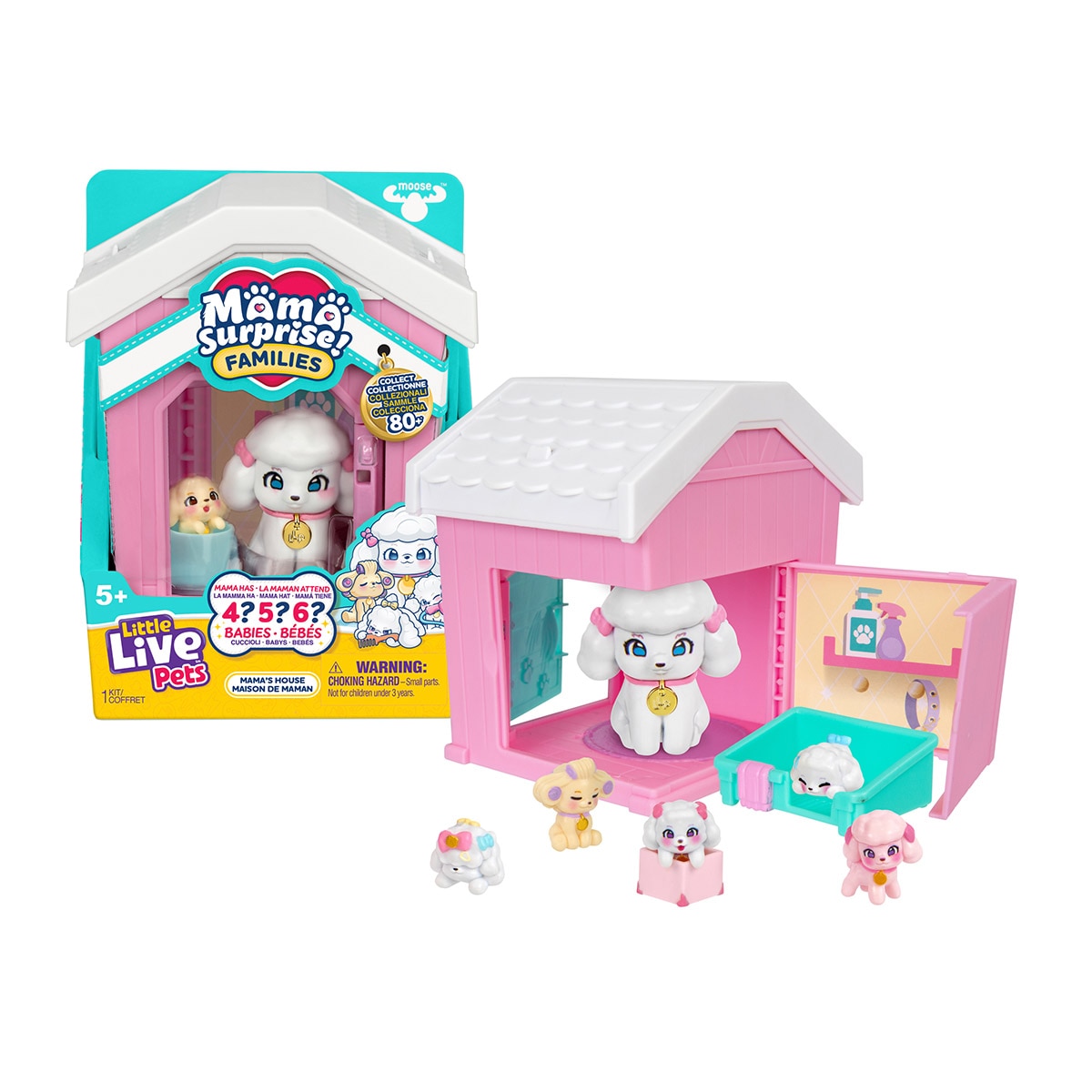 Mini muñeca Mamá Casa Little Live Pets Moose modelos surtidos 11