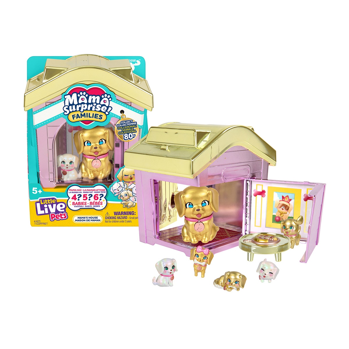 Mini muñeca Mamá Casa Little Live Pets Moose modelos surtidos 12