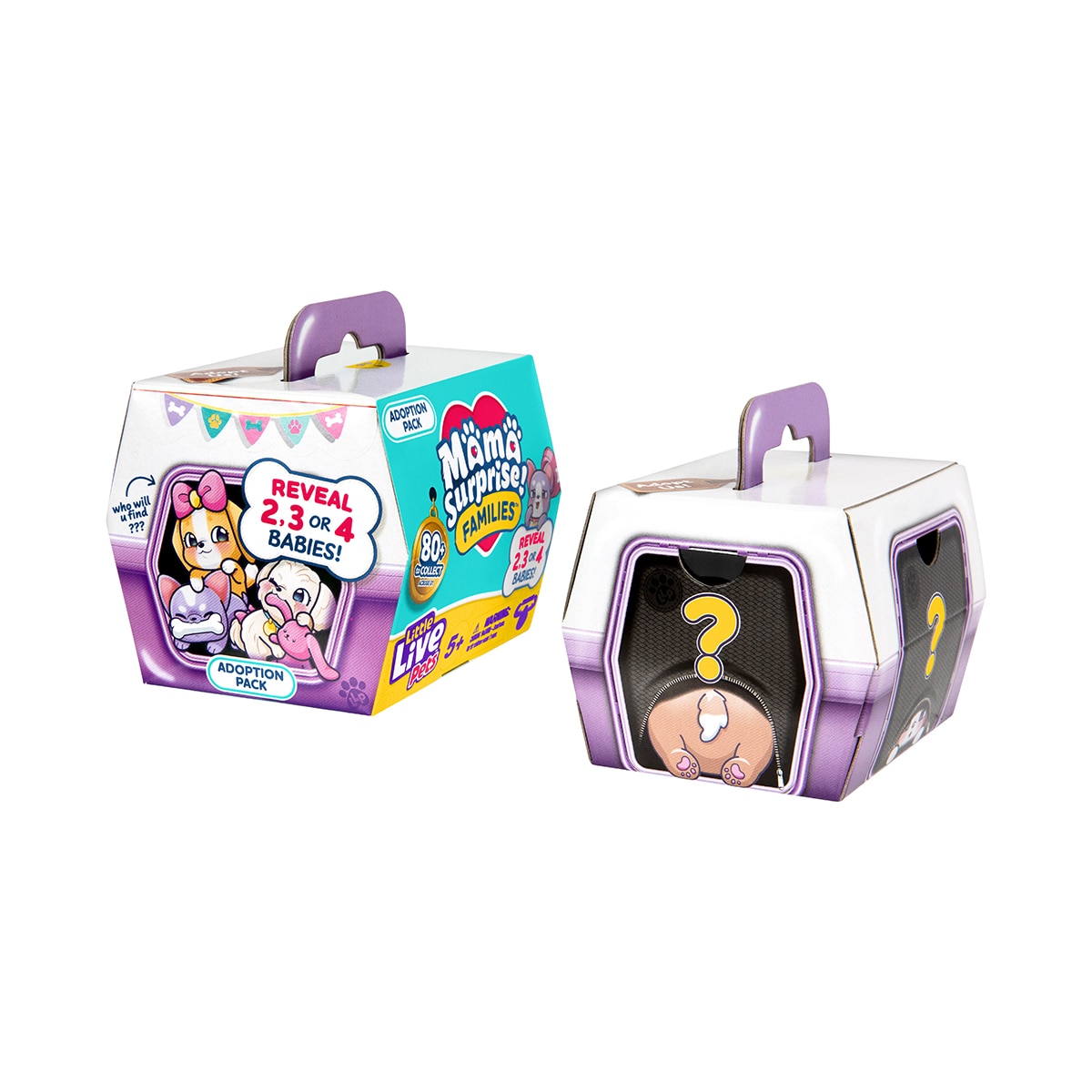 Mini muñeca Pack de adopción Little Live Pets Moose modelos surtidos 8