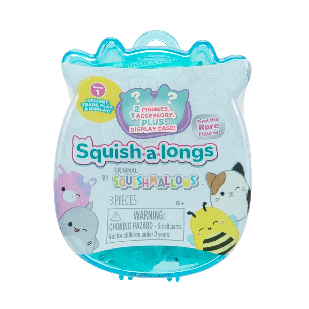 Dos figuras con anillo Squish-a-long Jazwares 2