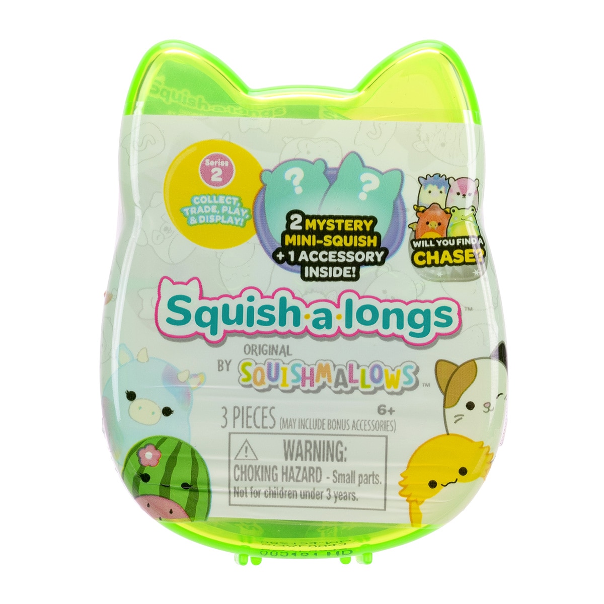Dos figuras con anillo Squish-a-long Jazwares 3