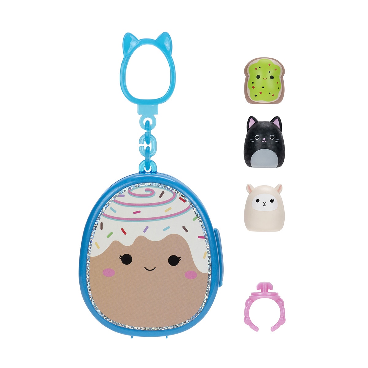 Llavero Clip-a-longs con 3 figuras Squish-a-long Jazwares 5