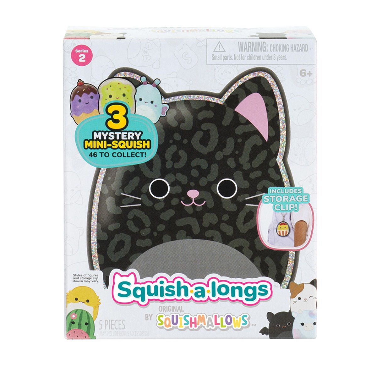 Llavero Clip-a-longs con 3 figuras Squish-a-long Jazwares 7