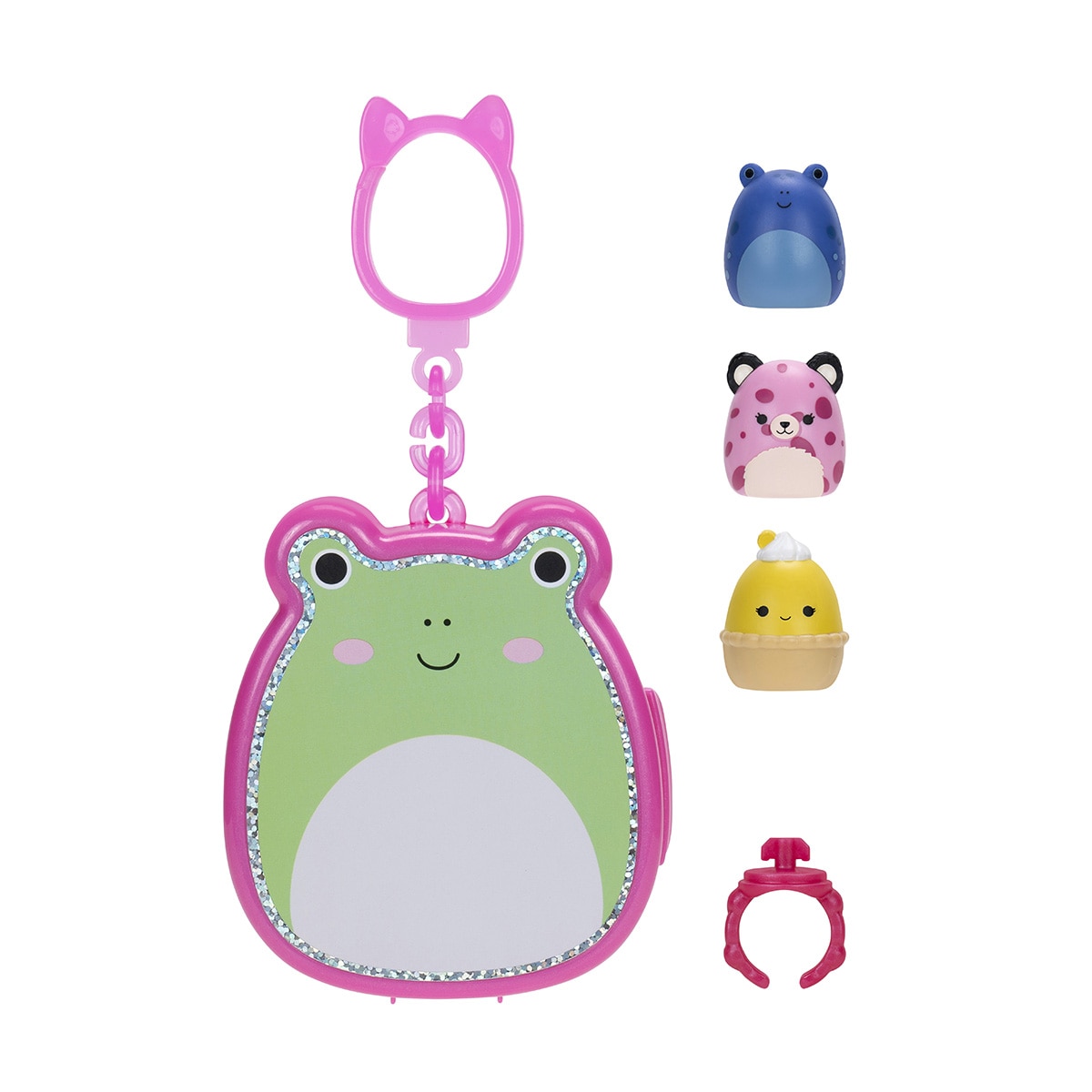 Llavero Clip-a-longs con 3 figuras Squish-a-long Jazwares 10