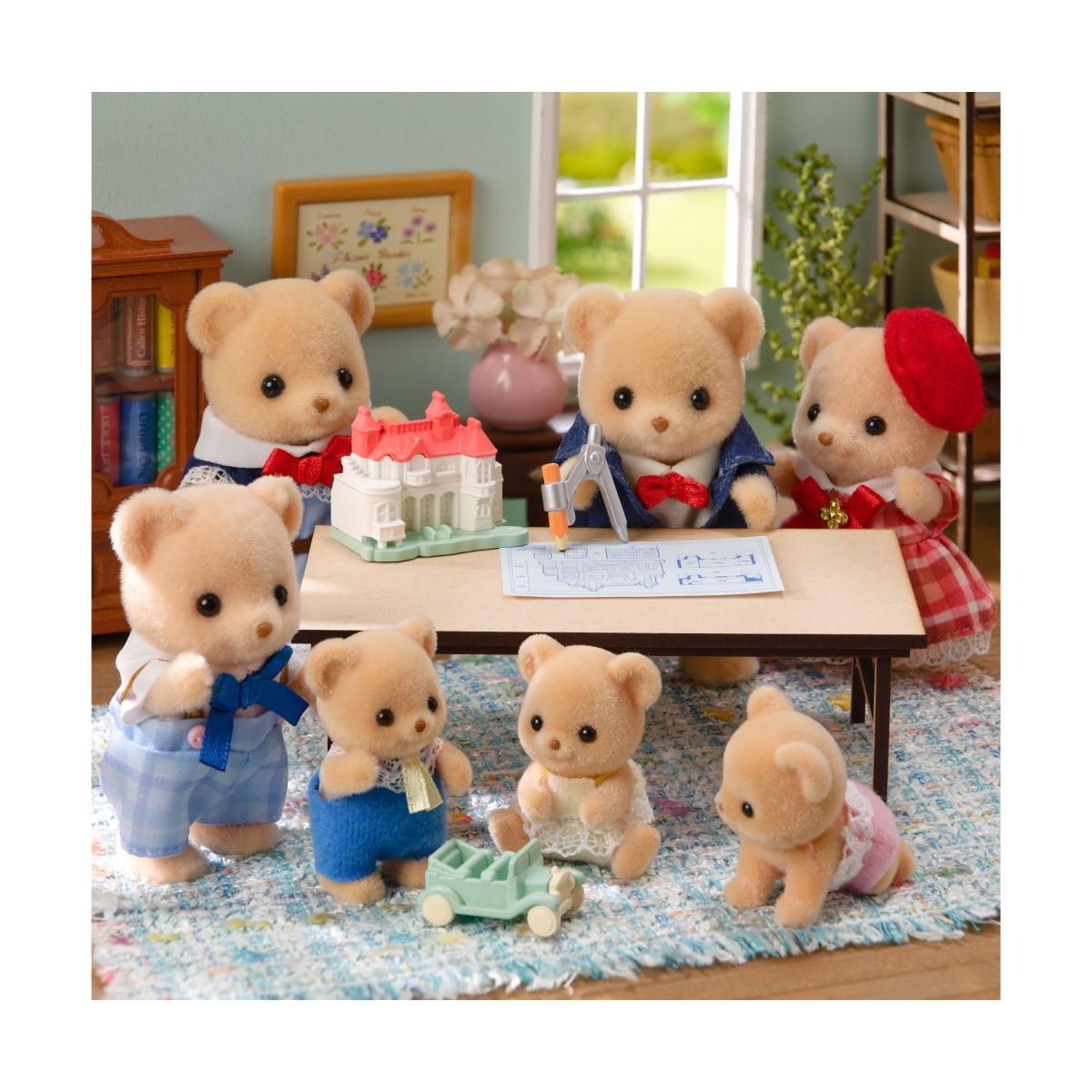 Mini muñecas mini mundos Familia Biscuit Sylvanian Families Epoch 7