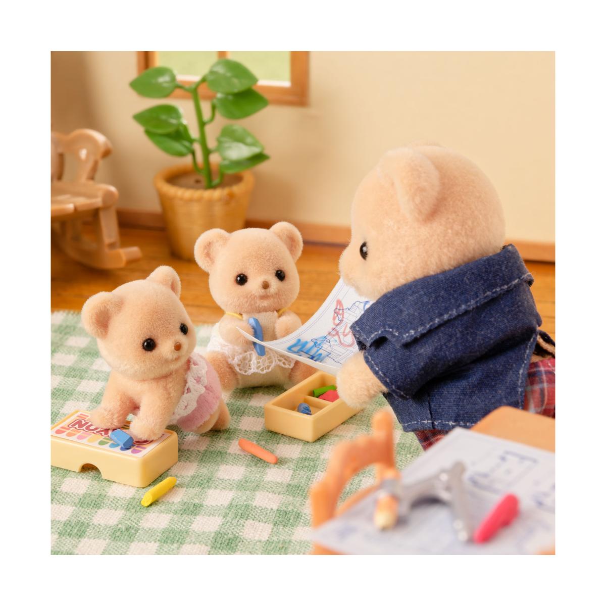 Mini muñecas mini mundos Gemelos Biscuit Sylvanian Families Epoch 7