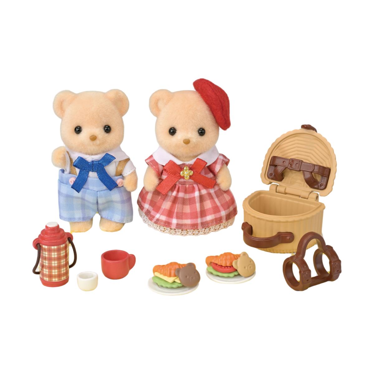 Imagen 0 de Mini muñecas mini mundos Hermanos Biscuit Sylvanian Families Epoch