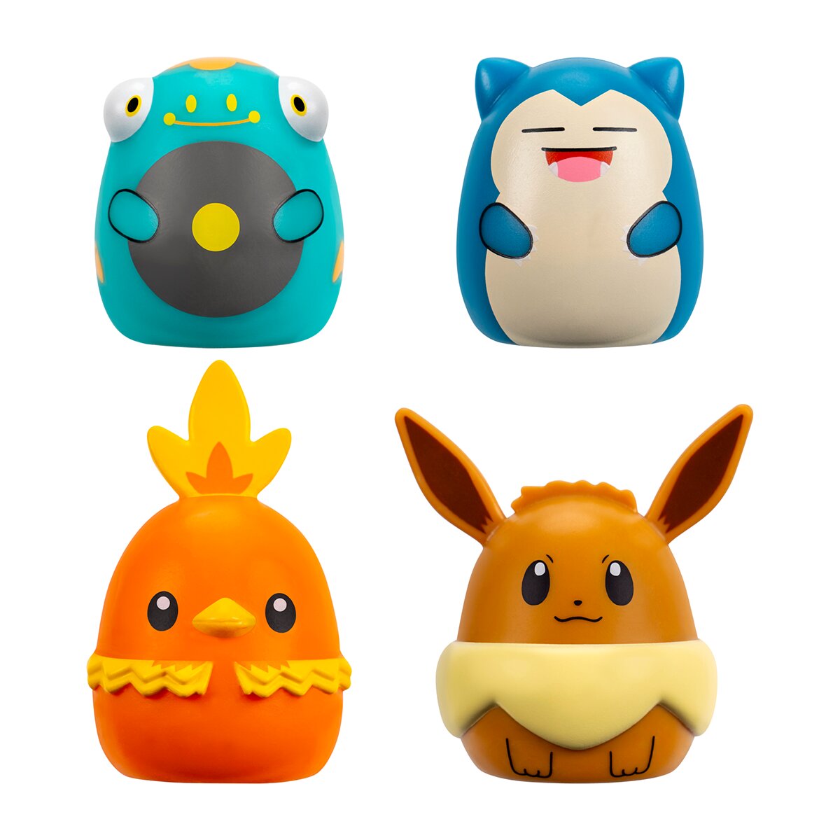 Pack 4 Figuras Pokemon Squishalongs modelos surtidos 6