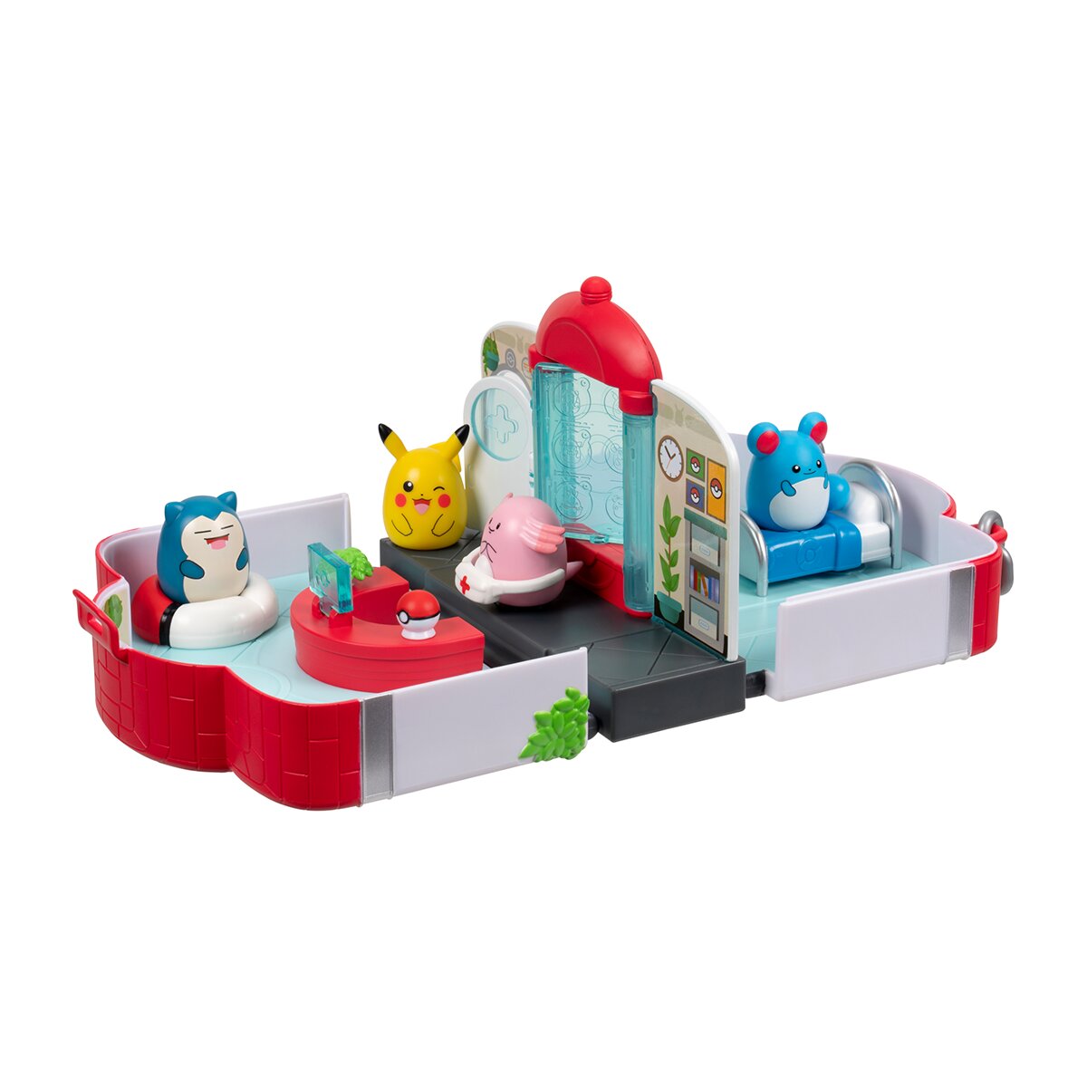 Playset Pokemon Center Squishalongs 4
