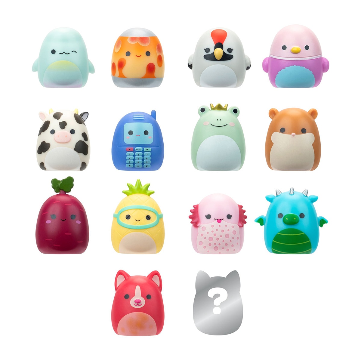 Squishalongs Pack de 14 figuras modelos surtidos 6