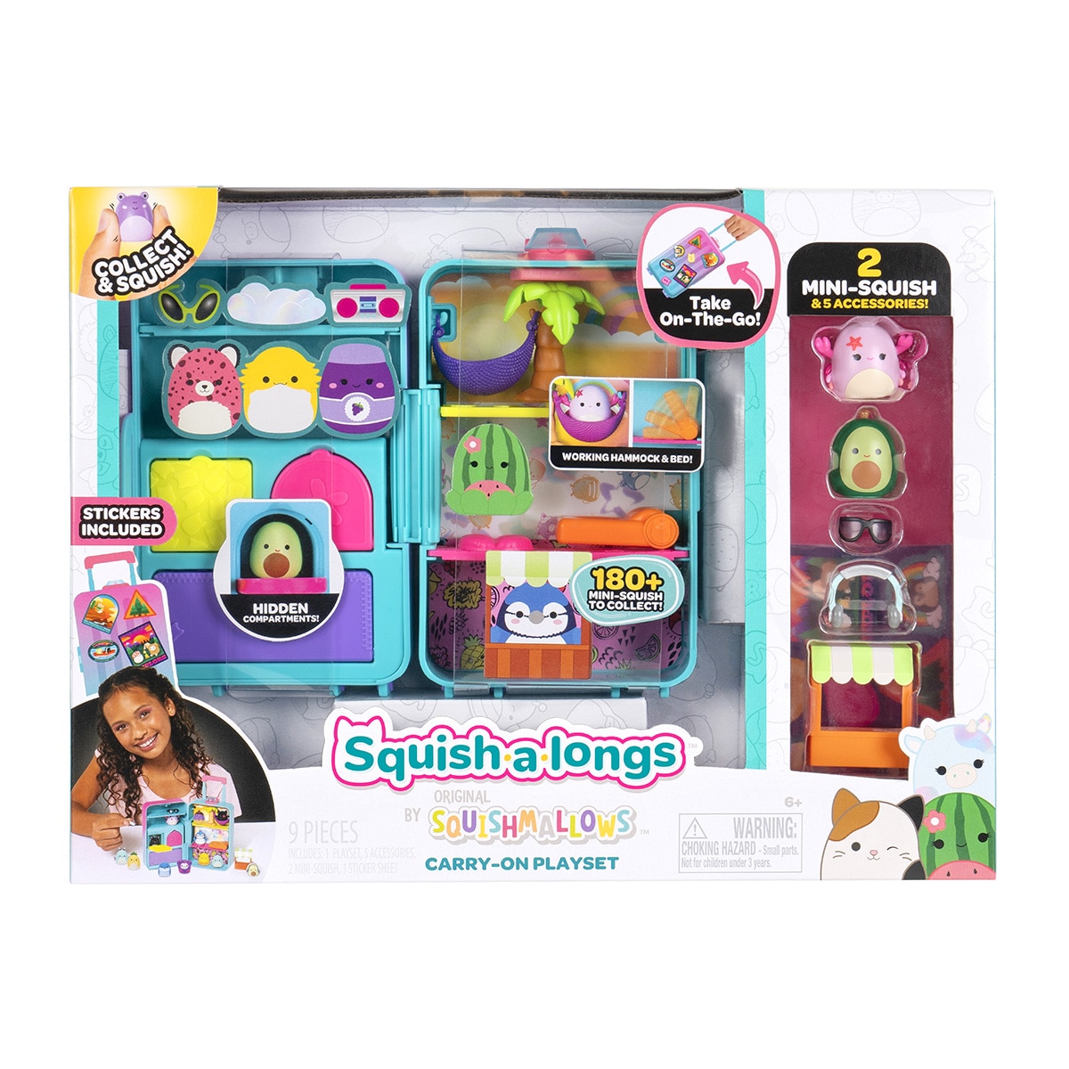 Imagen 0 de Playset Maleta Squishalongs
