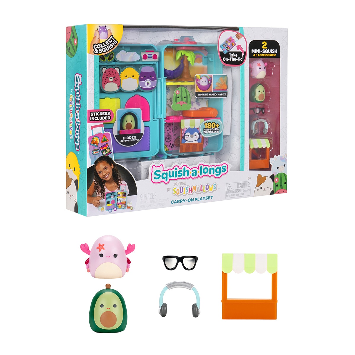 Playset Maleta Squishalongs 2
