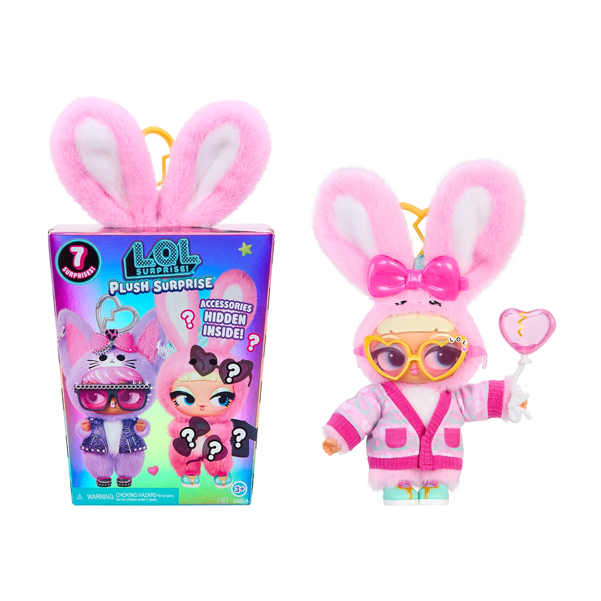 Peluche sorpresa Plush Surprise LOL MGA modelos surtidos · MGA