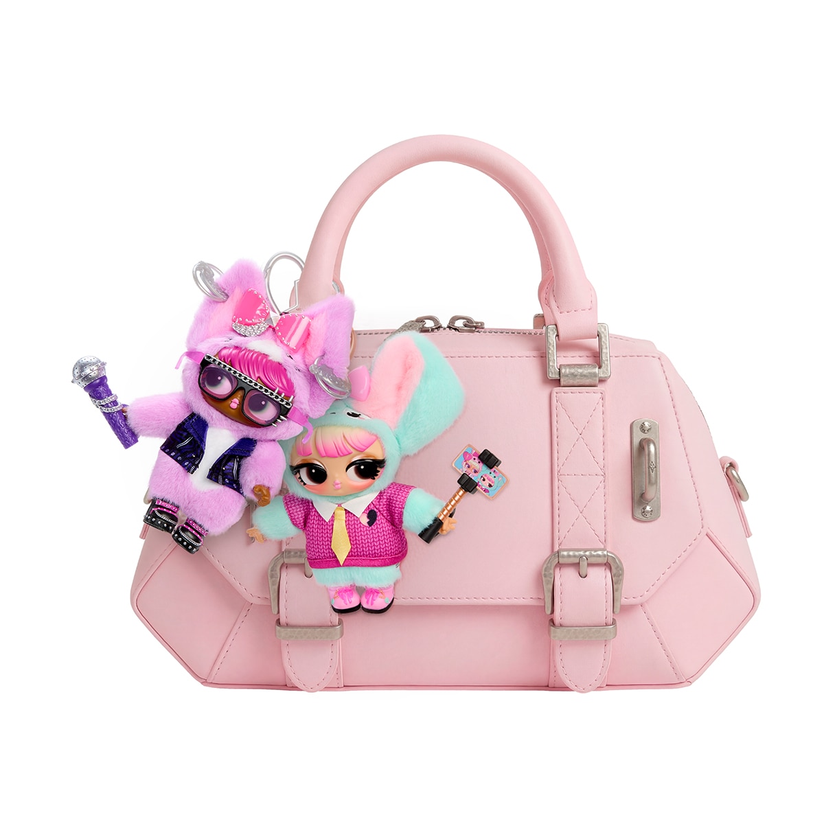 ライブラリーオブルイナ　アンジェリカとローラン　ミニクッション Peluche sorpresa Plush Surprise LOL MGA modelos surtidos · MGA