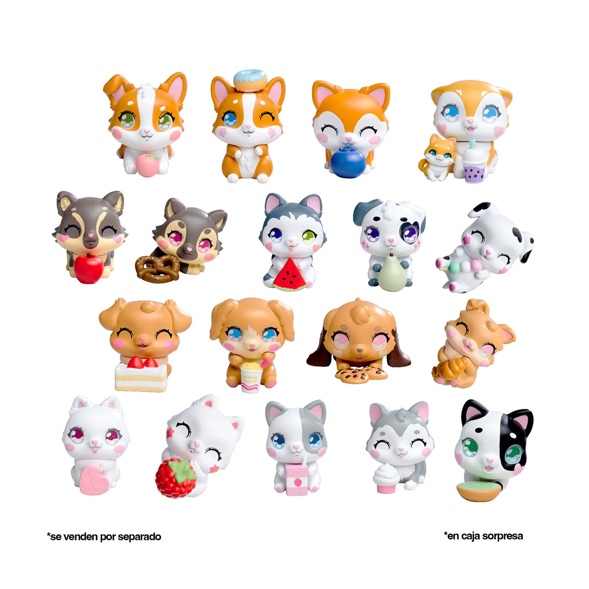Figura sorpresa Kawaii Pups Simba 18 modelos surtidos 3