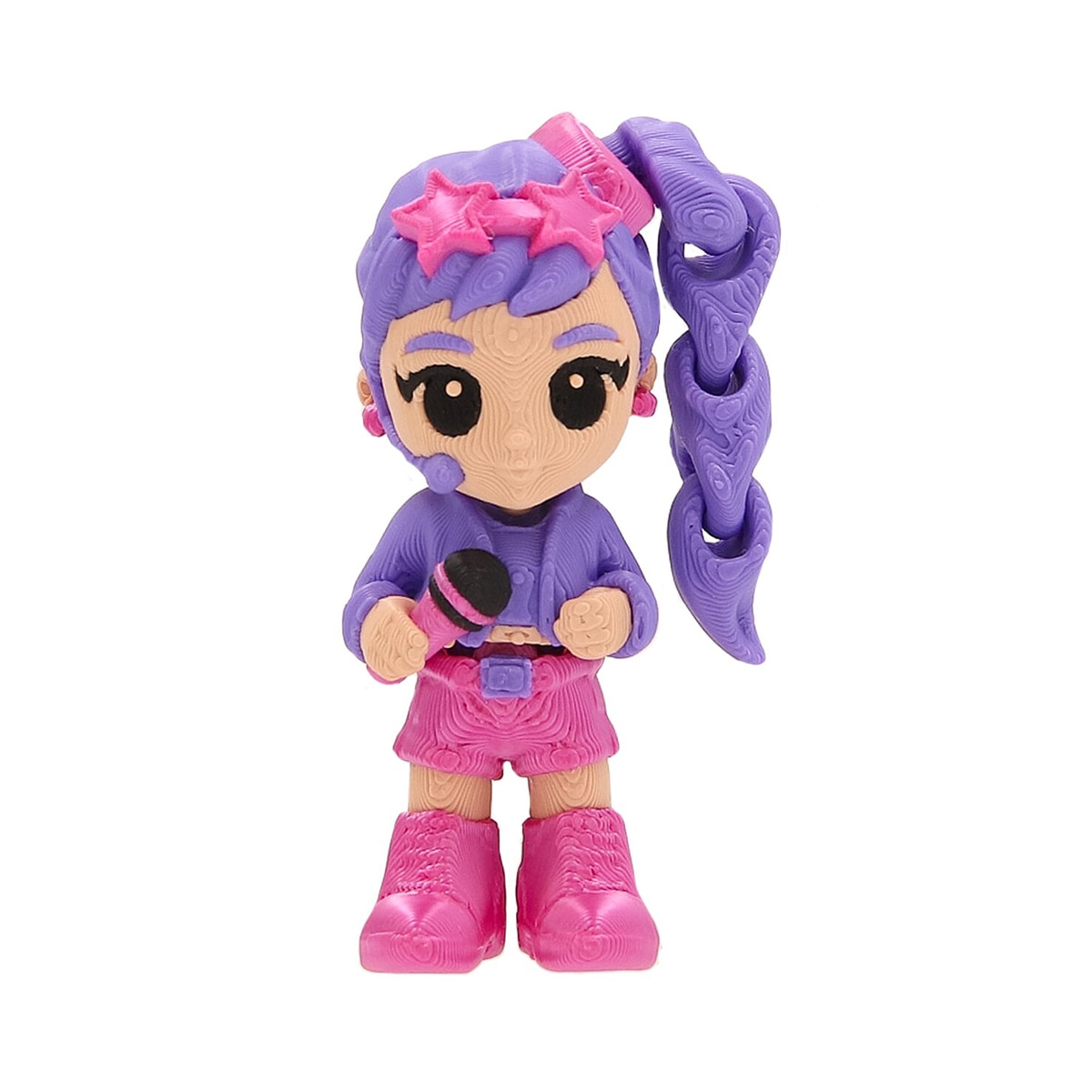 Figura e Cenário da Linha K-Pop 3D, Pacote 1 – Modelo Sortido Envio Aleatório 4