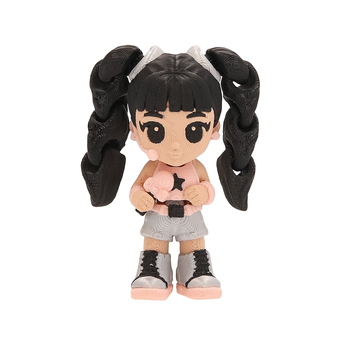 Figura e Cenário da Linha K-Pop 3D, Pacote 1 – Modelo Sortido Envio Aleatório 5