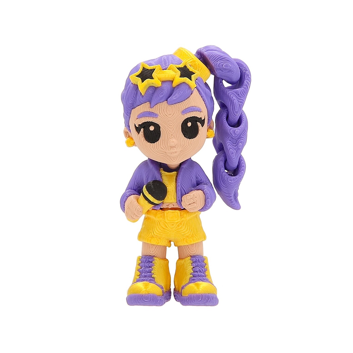 Figura e Cenário da Linha K-Pop 3D, Pacote 1 – Modelo Sortido Envio Aleatório 8