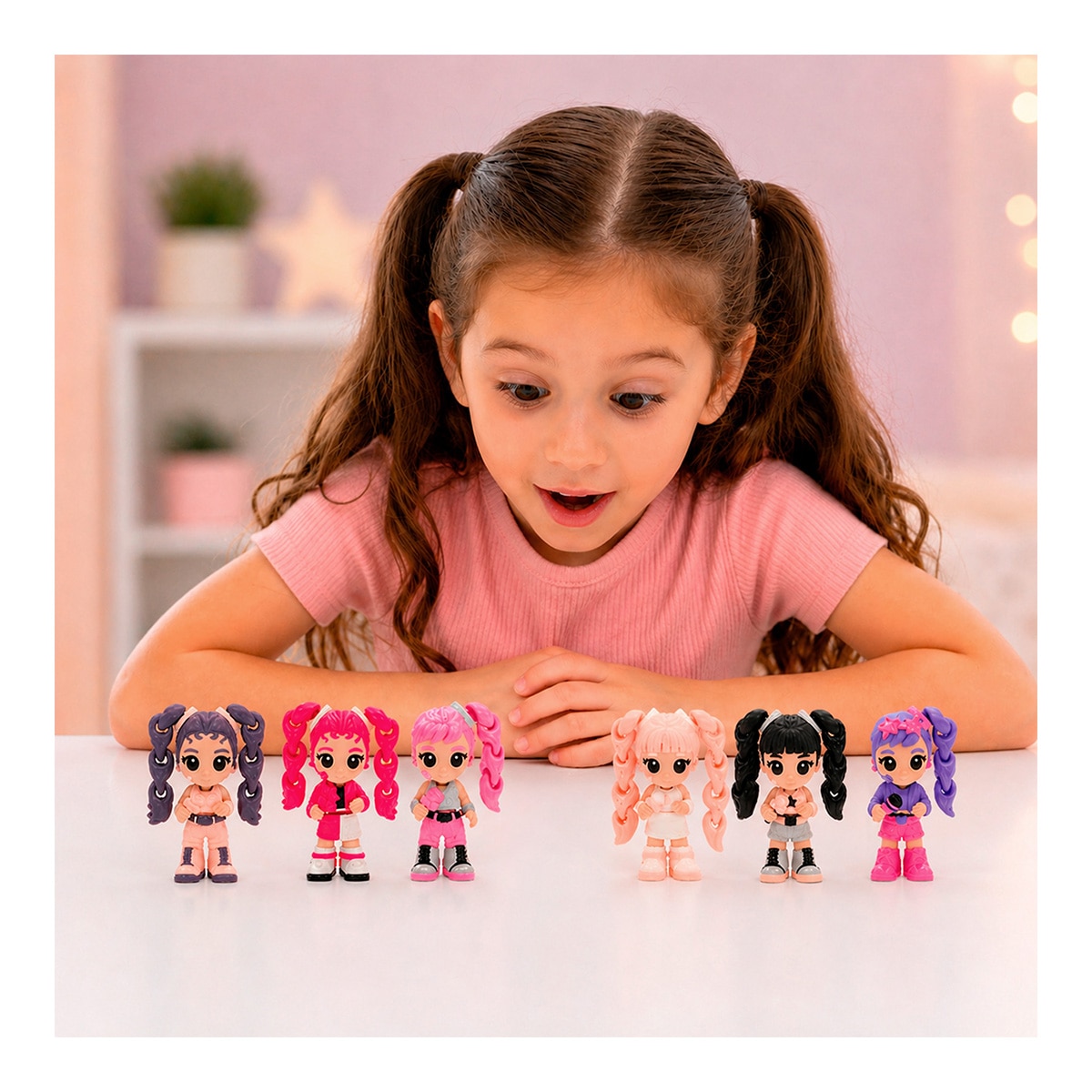 Figura Linea K-Pop Palz 3D K-Pop Pack 3 Imc Toys modelos surtidos 17