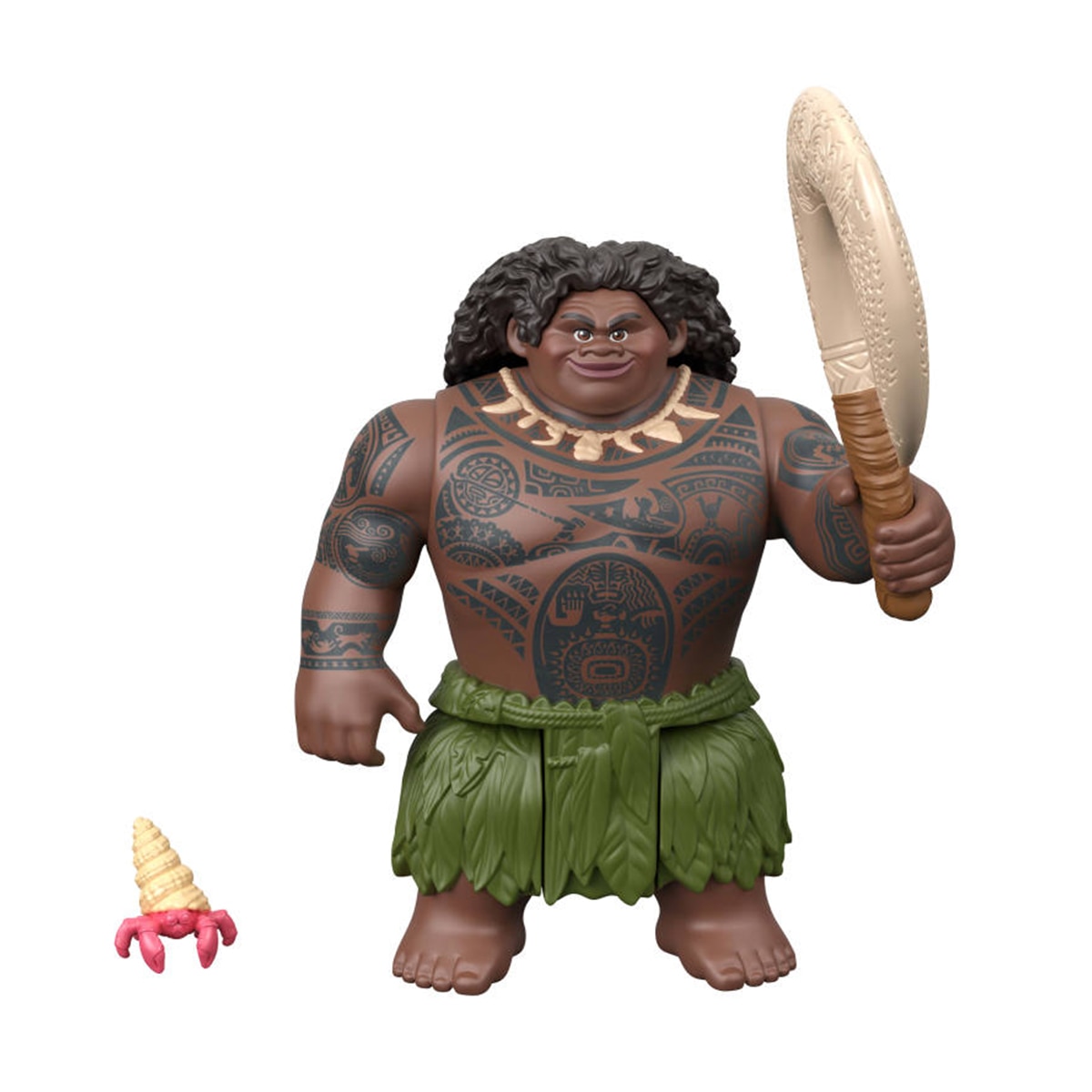 Imagen 3 de Pack 2 Muñecas Vaiana con su anzuelo mágico una muñeca de la abuela tala y una figura del adorable cerdito pua Mattel