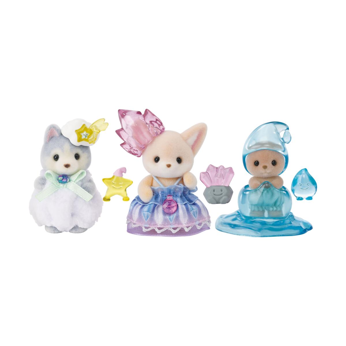 Mini muñecas mini mundos Bebés Hadas Encantadas Sylvanian Families Epoch 1