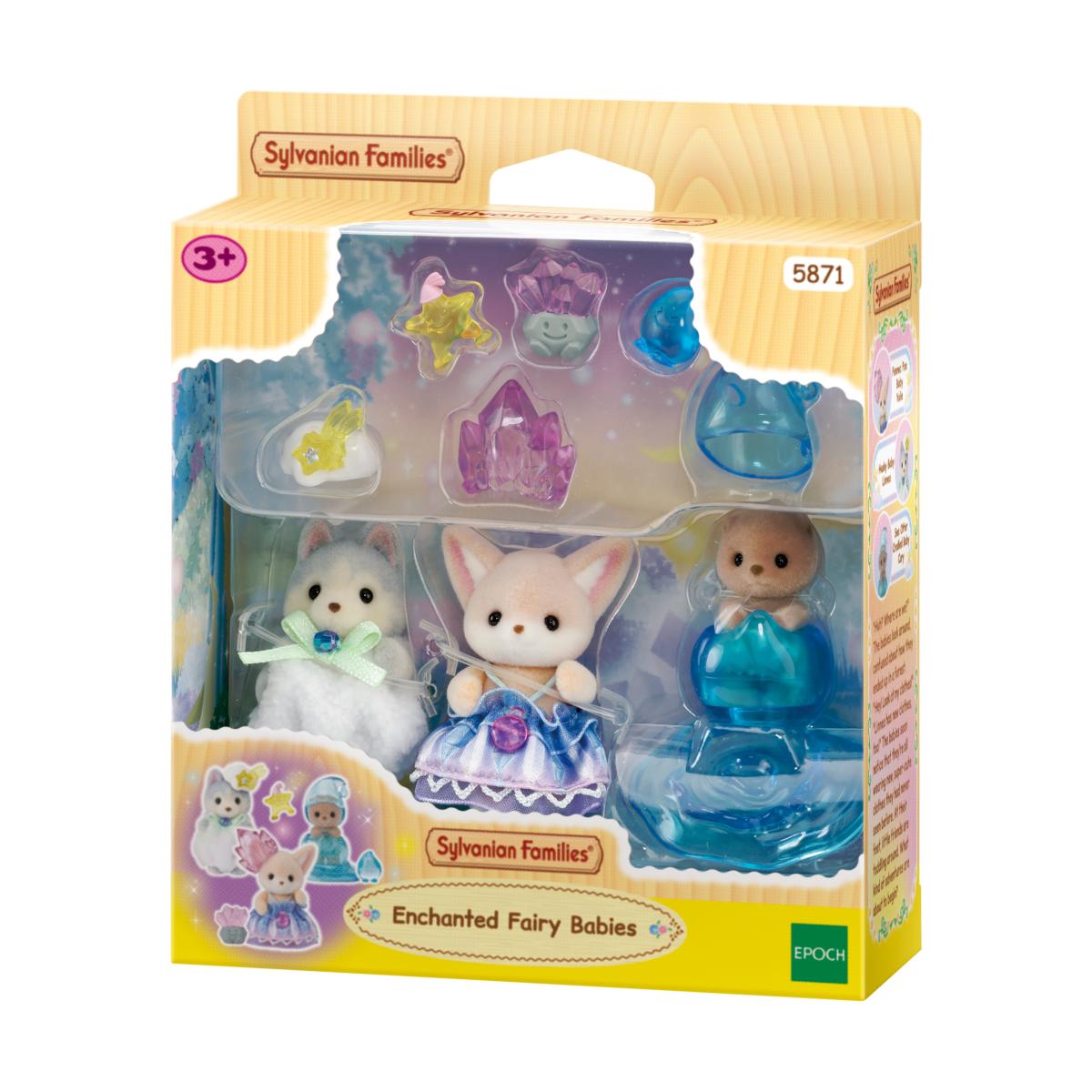 Mini muñecas mini mundos Bebés Hadas Encantadas Sylvanian Families Epoch 8