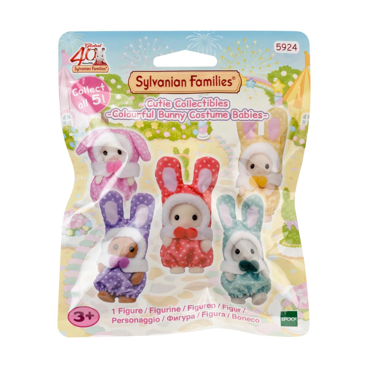Mini muñecas mini mundos Bolsas Sorpresa - Ed, Conejitos de Colores Sylvanian Families Epoch 4
