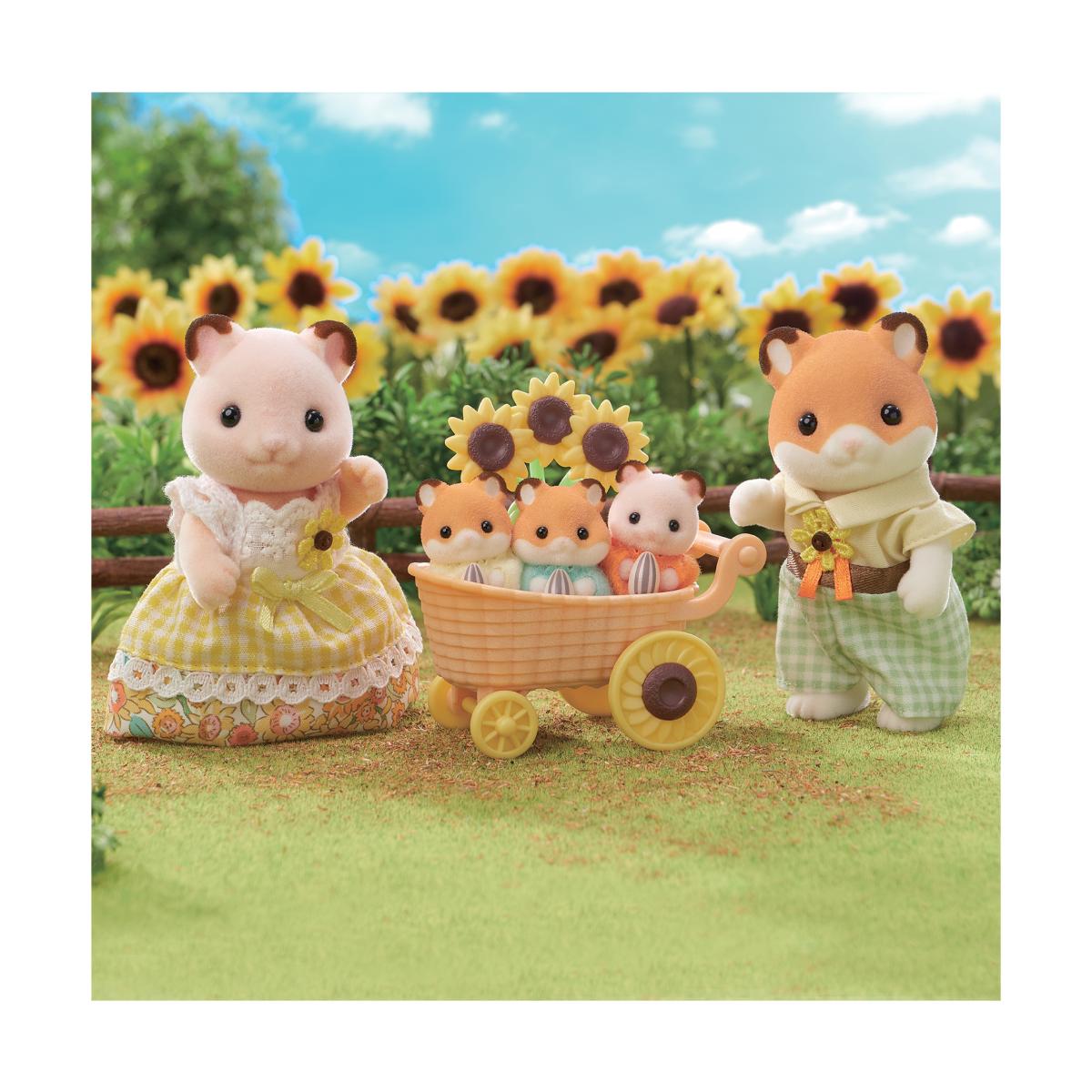 Mini muñecas mini mundos Familia Hámster Sylvanian Families Epoch 2