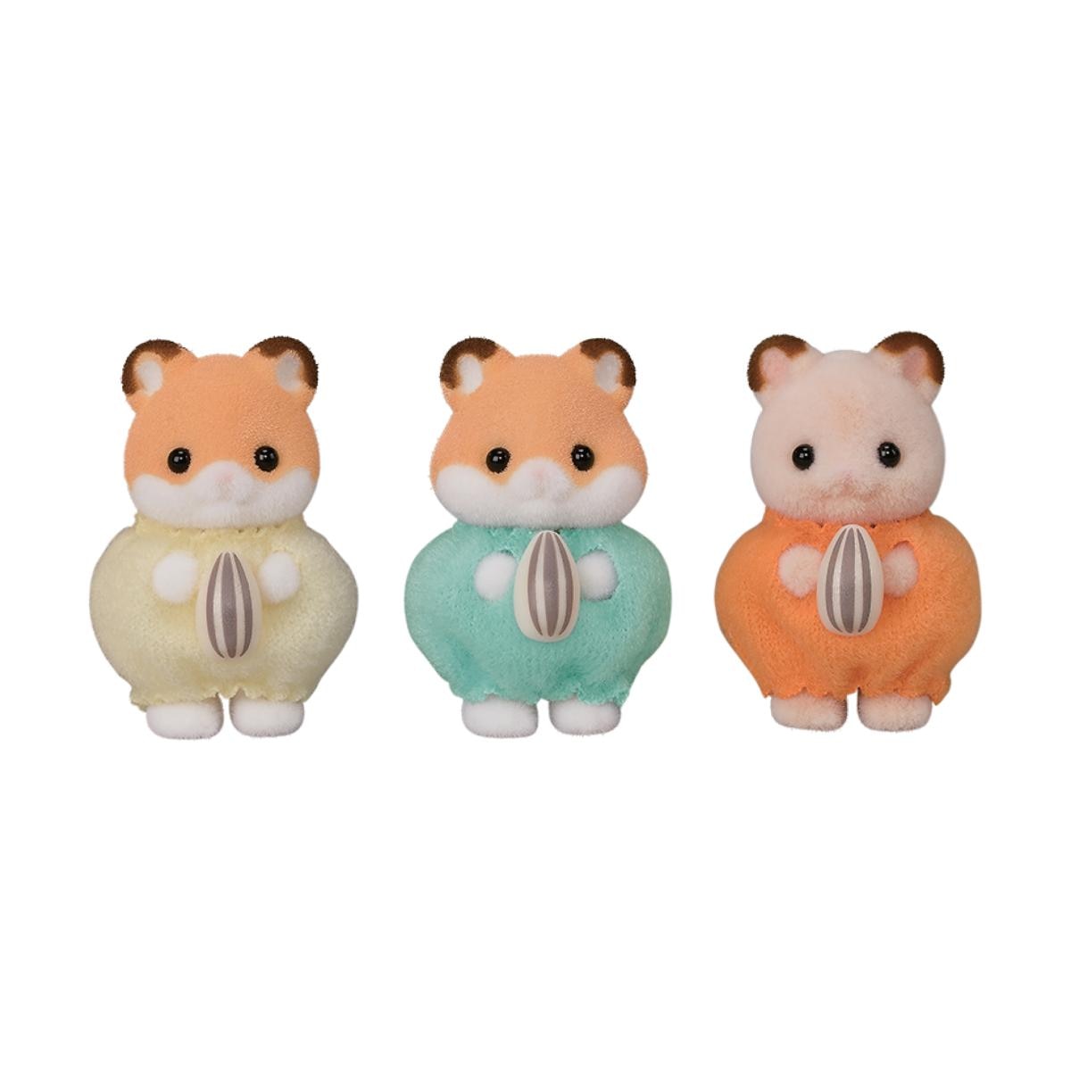 Mini muñecas mini mundos Familia Hámster Sylvanian Families Epoch 5