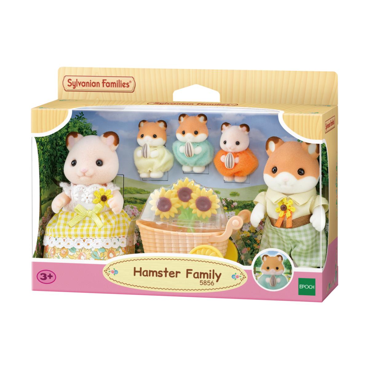 Mini muñecas mini mundos Familia Hámster Sylvanian Families Epoch 10