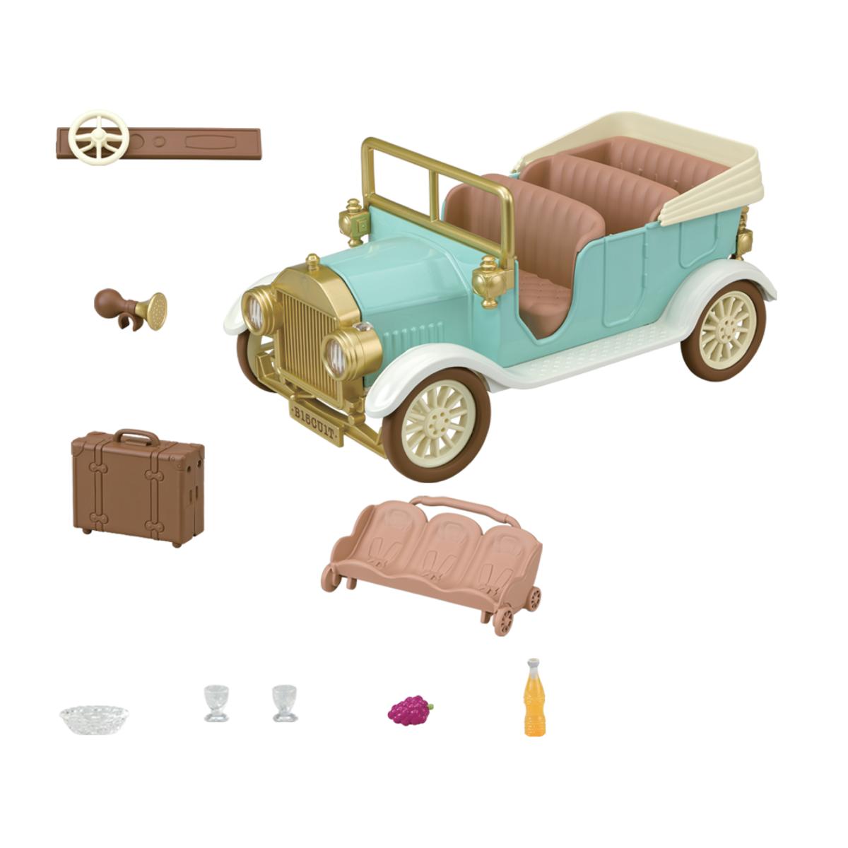 Mini muñecas mini mundos Coche clásico familiar Sylvanian Families Epoch 3
