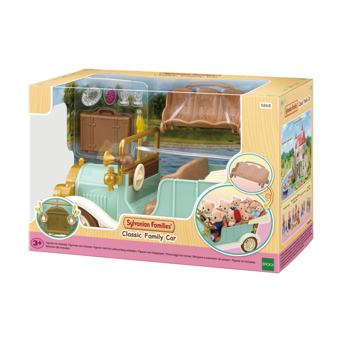 Mini muñecas mini mundos Coche clásico familiar Sylvanian Families Epoch 13