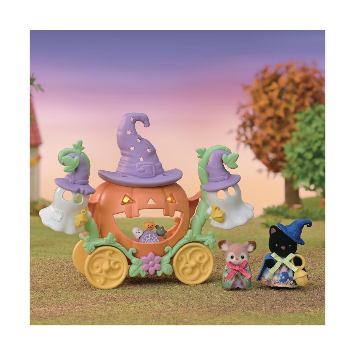 Mini muñecas mini mundos Carruaje de Calabaza Sylvanian Families Epoch 2
