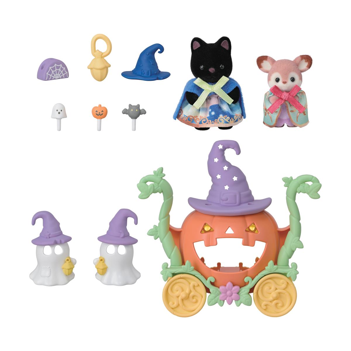 Mini muñecas mini mundos Carruaje de Calabaza Sylvanian Families Epoch 6