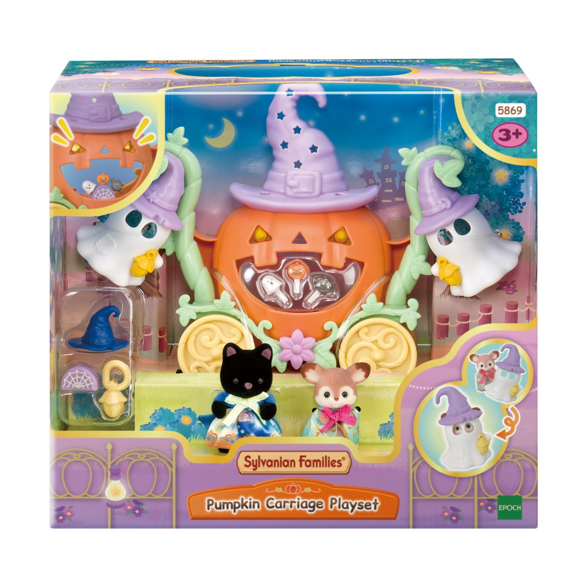 Mini muñecas mini mundos Carruaje de Calabaza Sylvanian Families Epoch 7