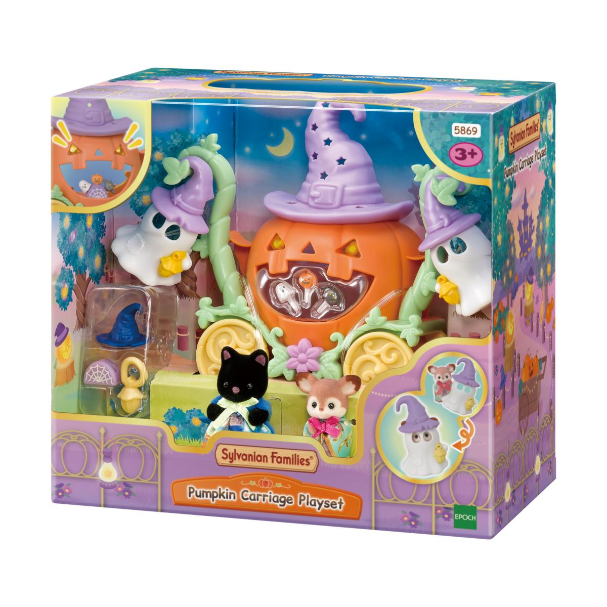 Mini muñecas mini mundos Carruaje de Calabaza Sylvanian Families Epoch 8