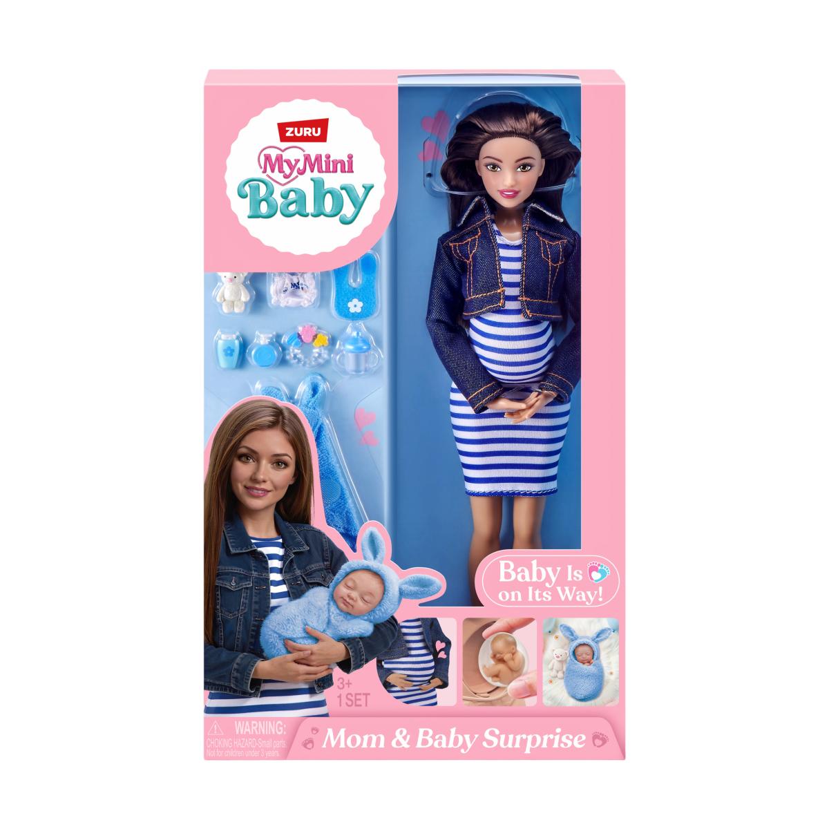 Muñeca fashion doll Mamá y bebé sorpresa My Mini modelos surtidos 10