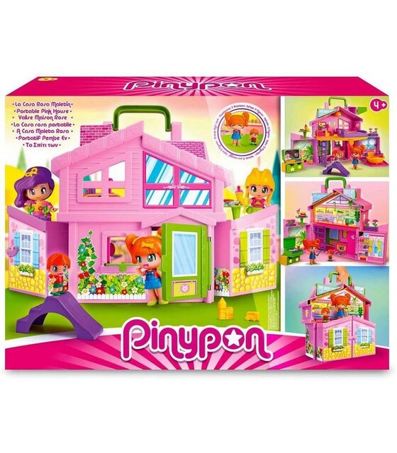 Pinypon la casa rosa maletín