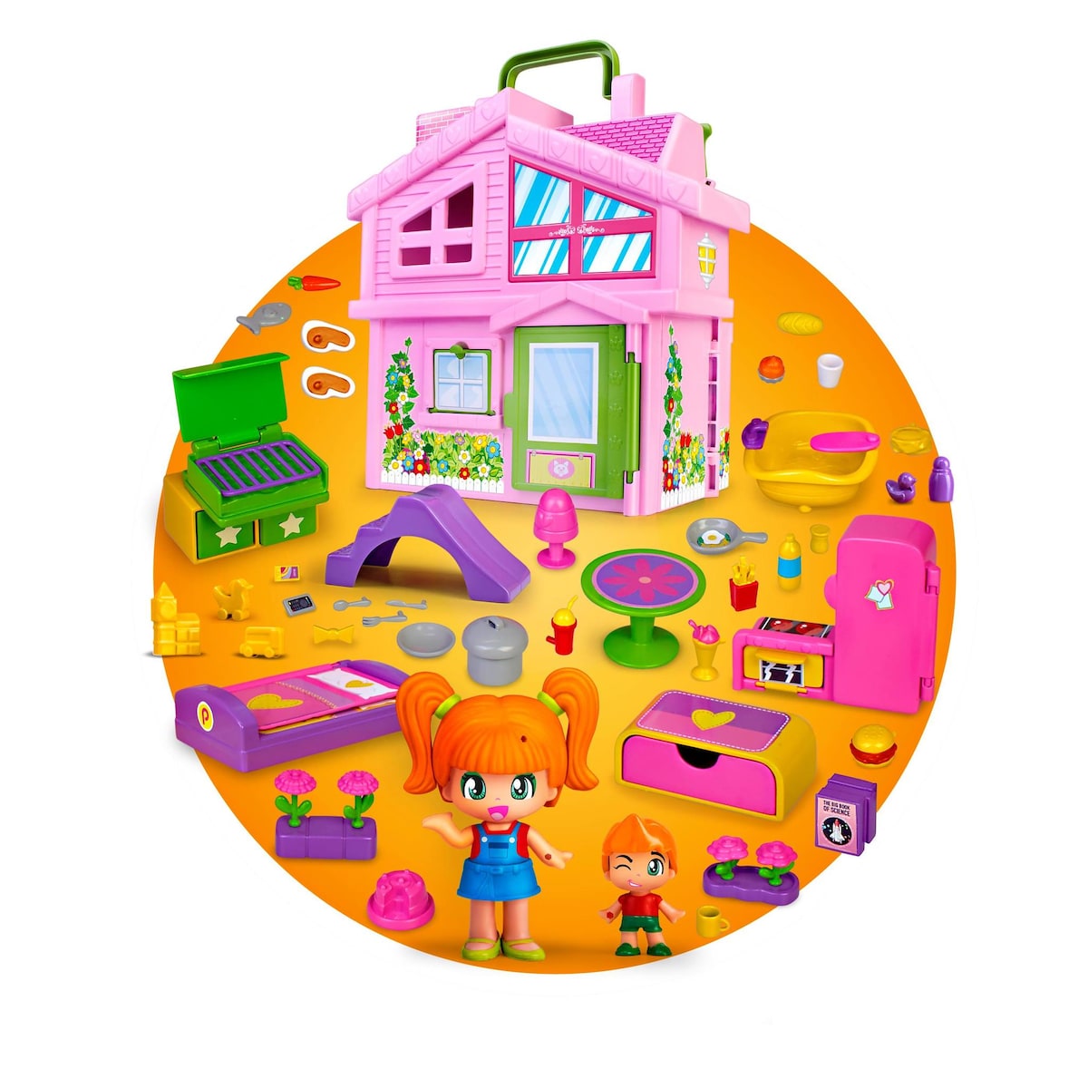 Pinypon la casa rosa maletín 2