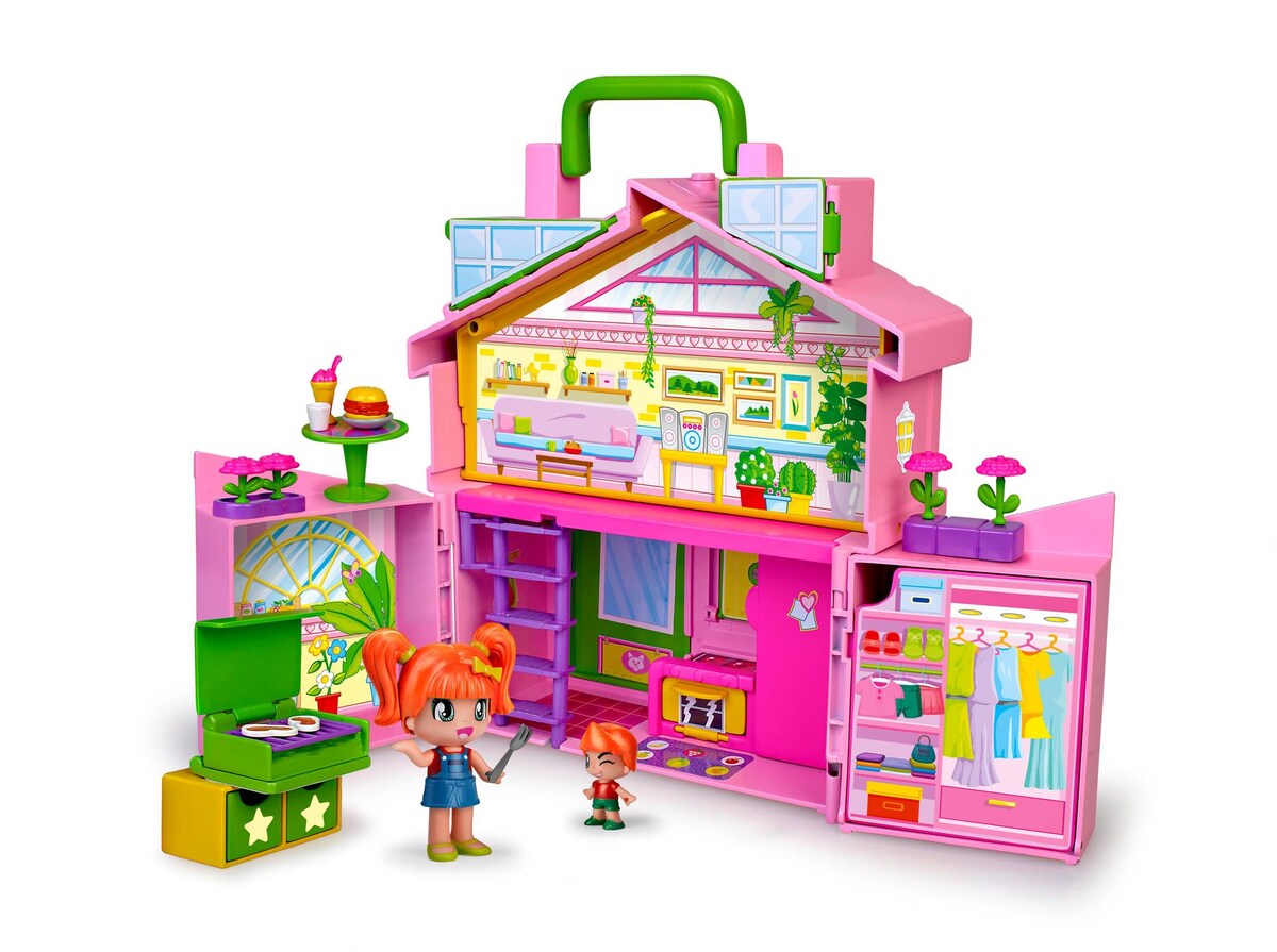 Pinypon la casa rosa maletín 6