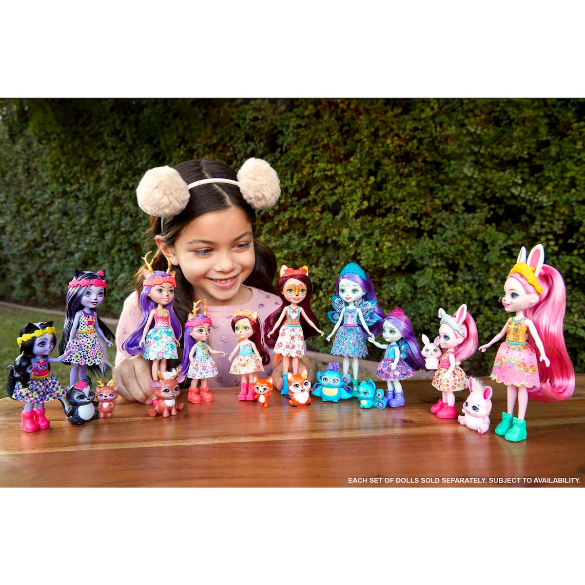 Muñecas hermanas Felicity y Feana Fox con mascotas zorro de juguete Enchantimals 2