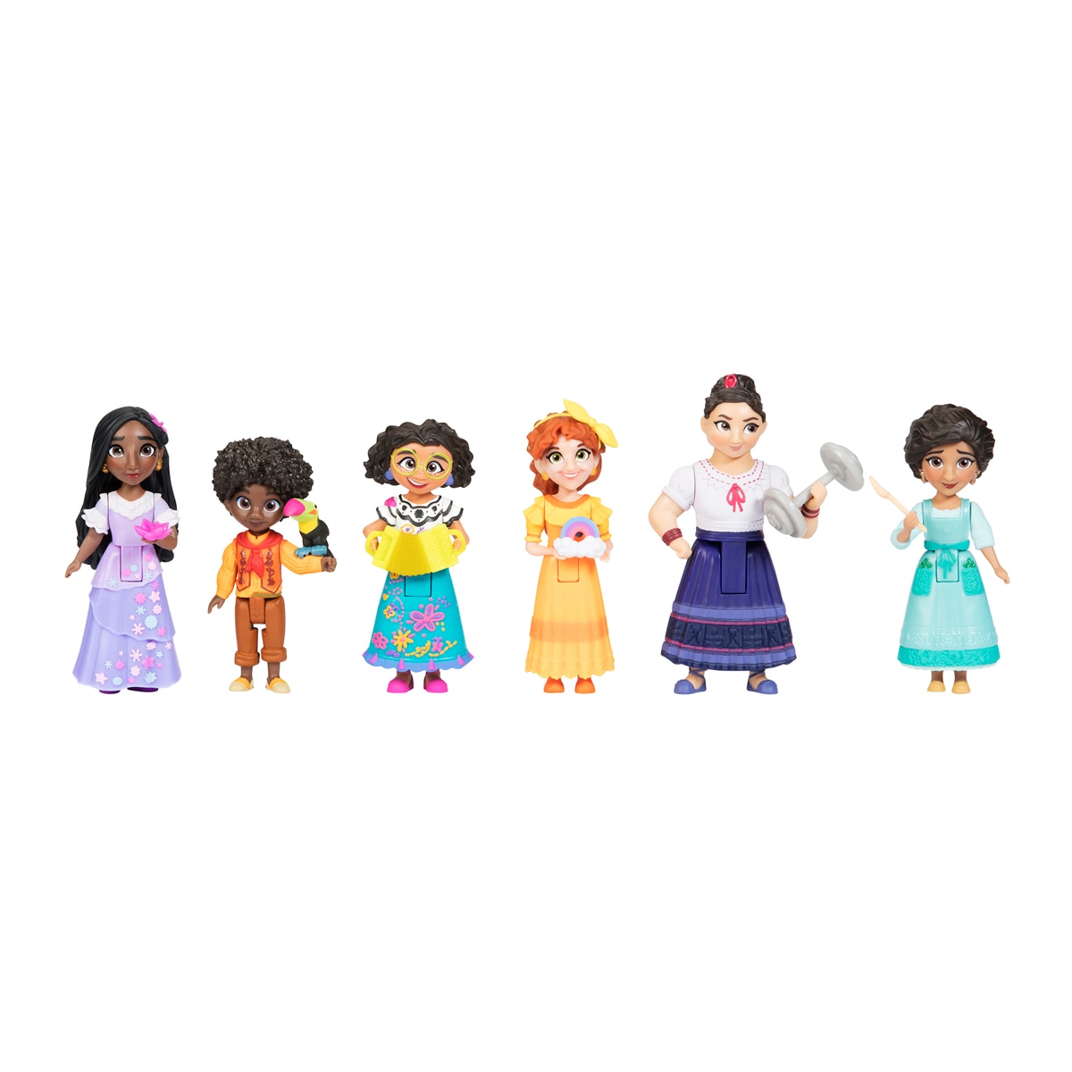 Set Regalo 6 mini muñecas Familia Madrigal 1