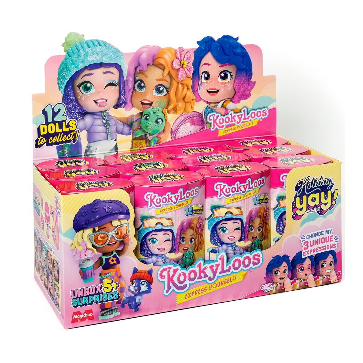 Imagen 0 de Muñeca Holiday Yay Surprise Doll KookyLoos