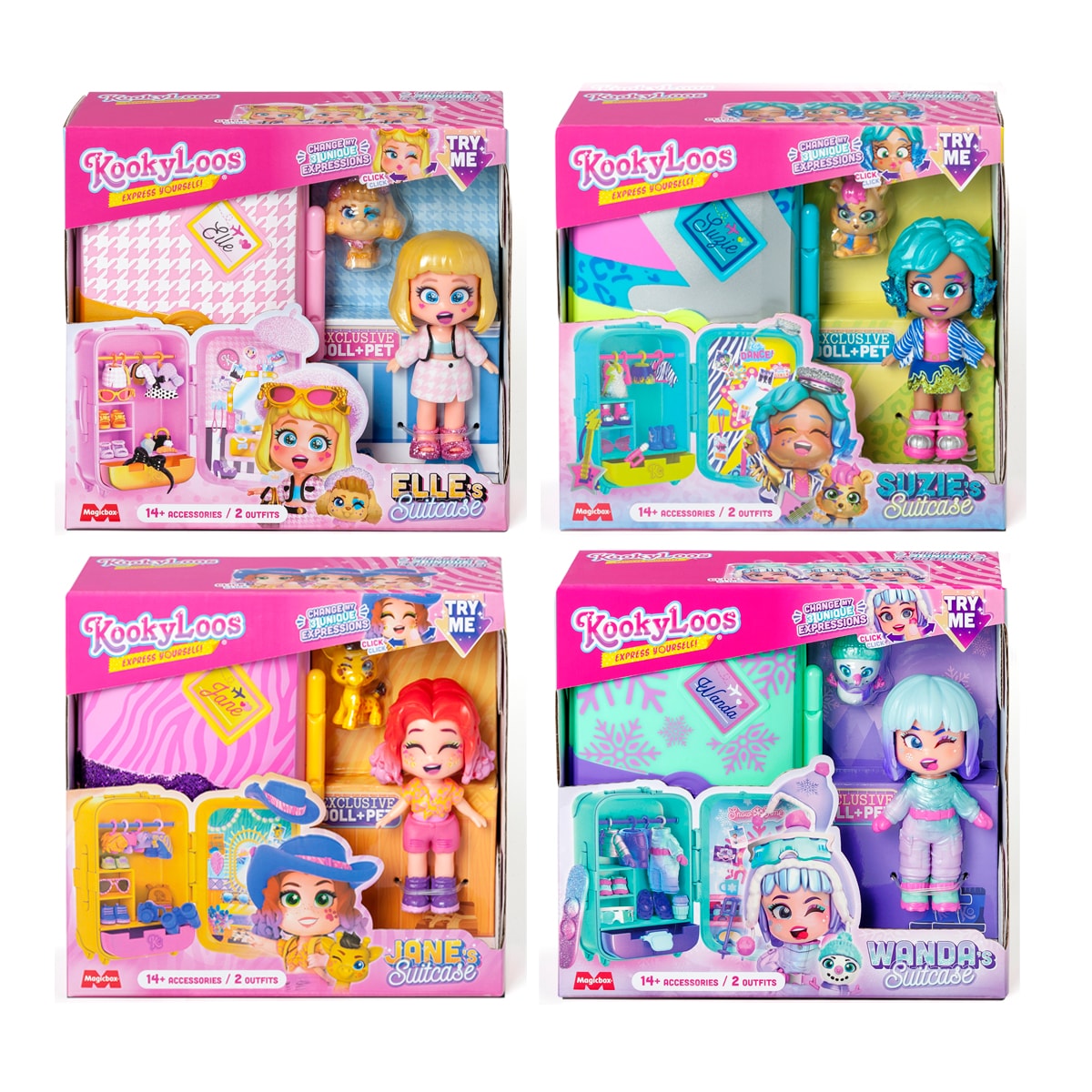 Maleta Kooky Suitcase KookyLoos 1