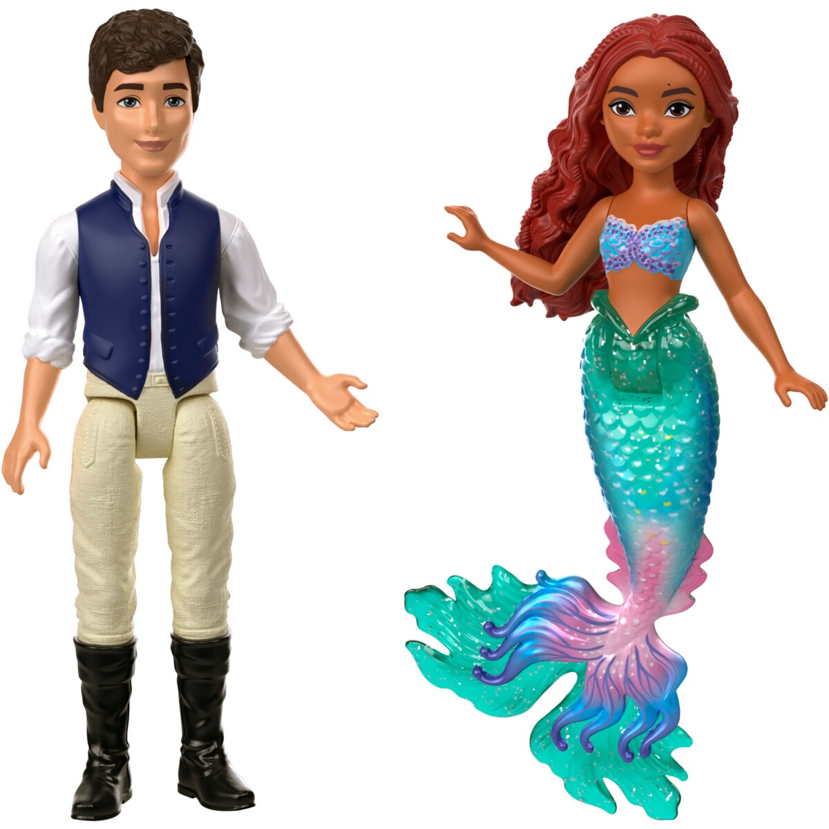 Pack 4 muñecos Disney Scallop Minis La sirenita Disney Princess Mattel 3