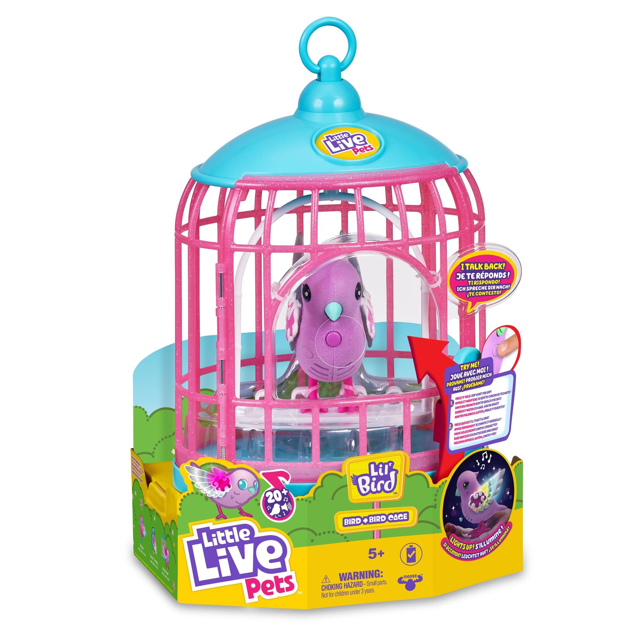 Jaula Pájaros Parlanchines Little Live Pets 2