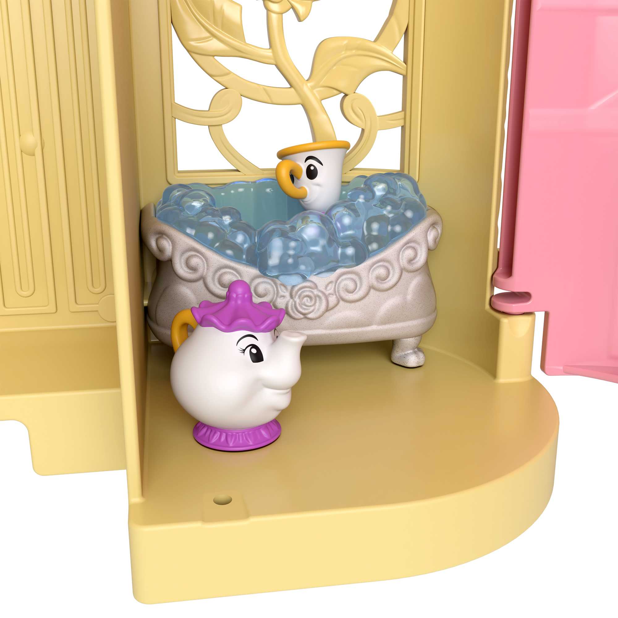 Casa de muñecas princesas Castillo de Bella Disney Princess Minis 6