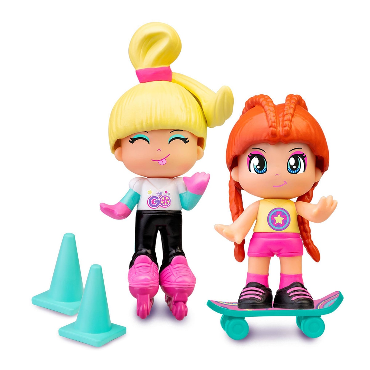 Imagen 0 de Pinypon Let's Go Skate & Rollers